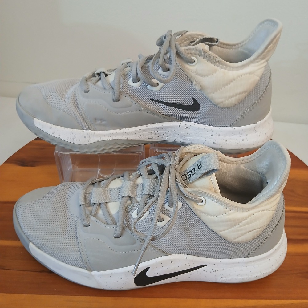 Nike PG 3 TB Men 8 Wolf Grey Basketball Shoes Sneakers CN9512-004